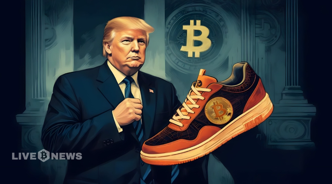 Trump’s Sneaker Site Is Selling Bitcoin-Themed Sneakers